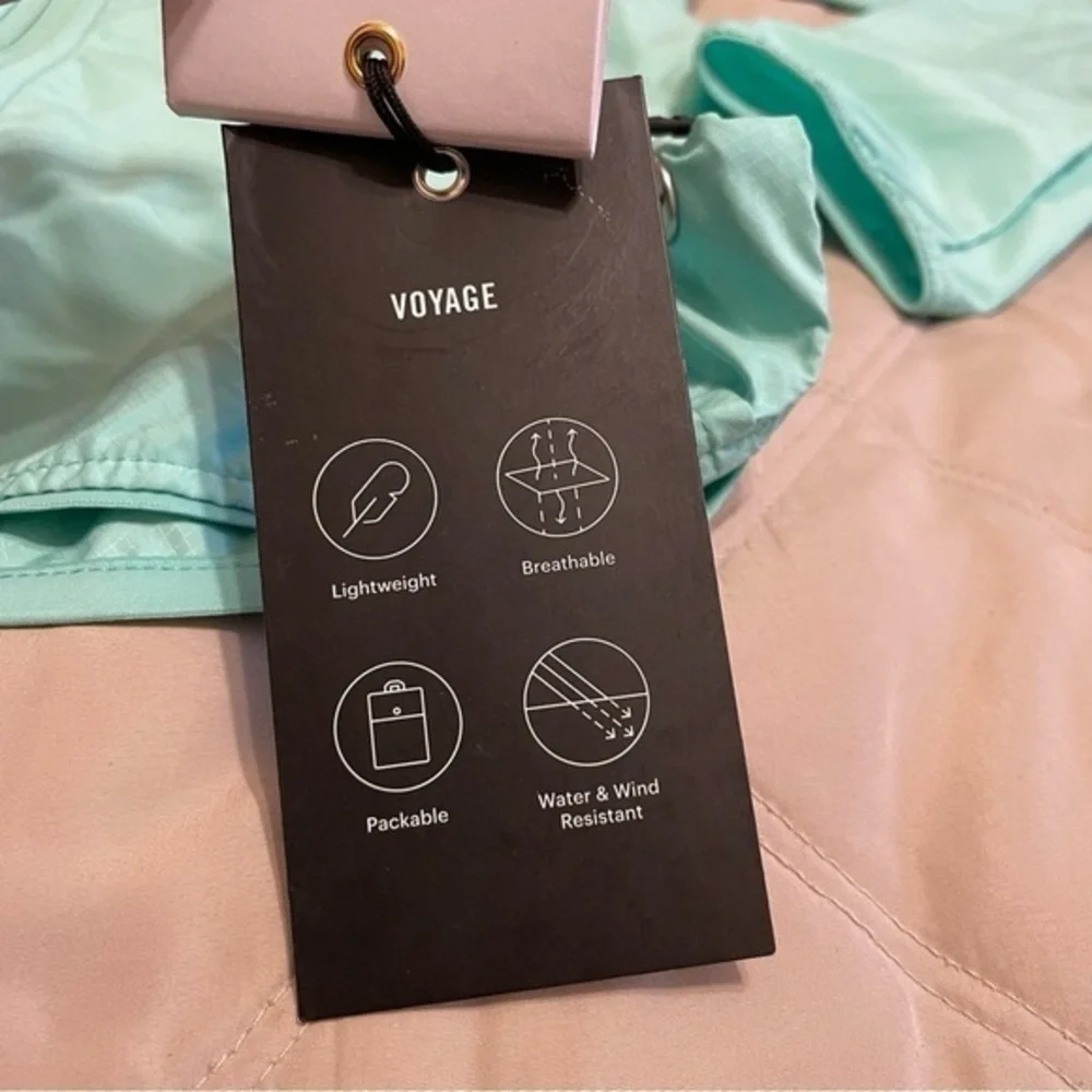 Herschel Voyage Wind Soft Shell Jacket Teal Size XS - Picture 9 of 10